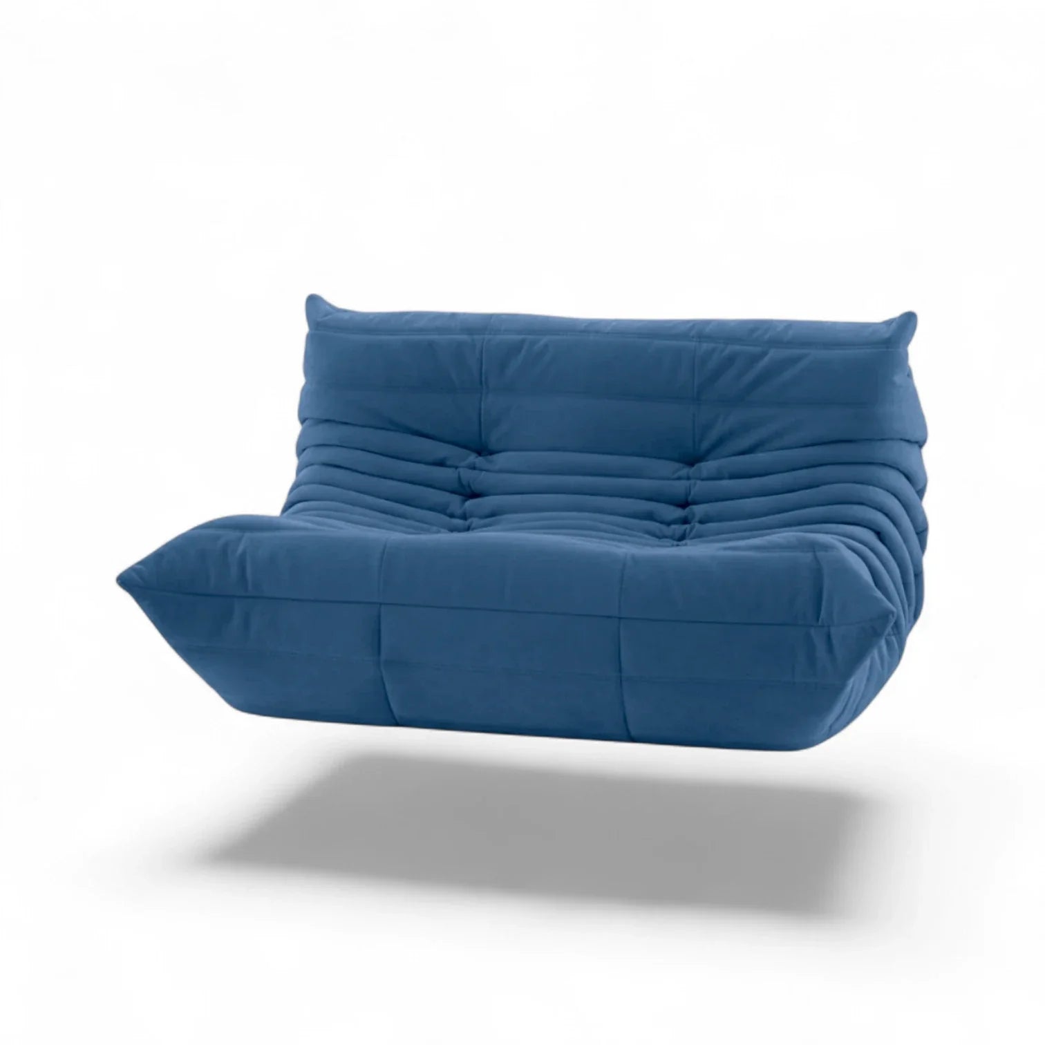 Togo Sofa - Zweisitzer Denimblau