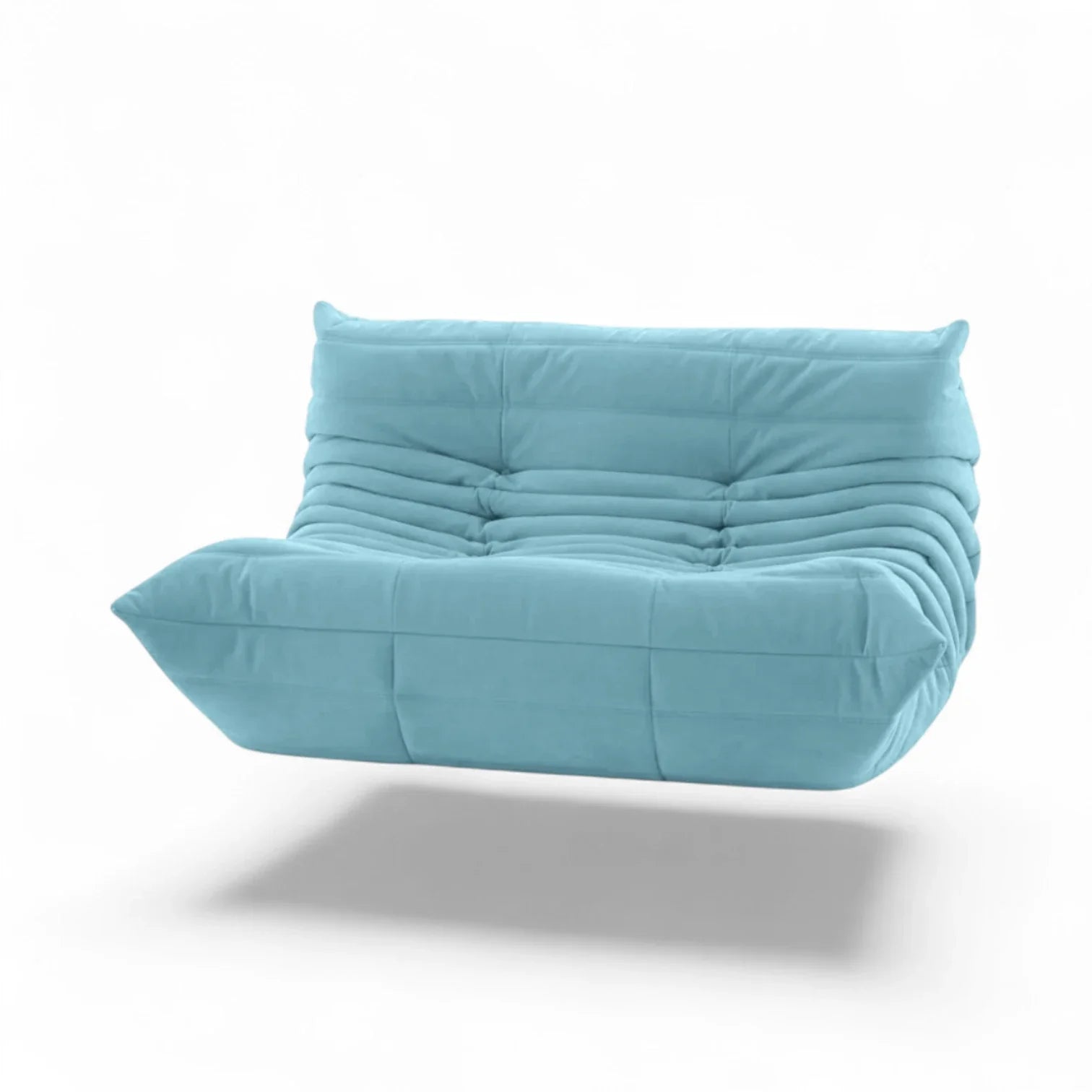 Togo Sofa - Zweisitzer Hellblau