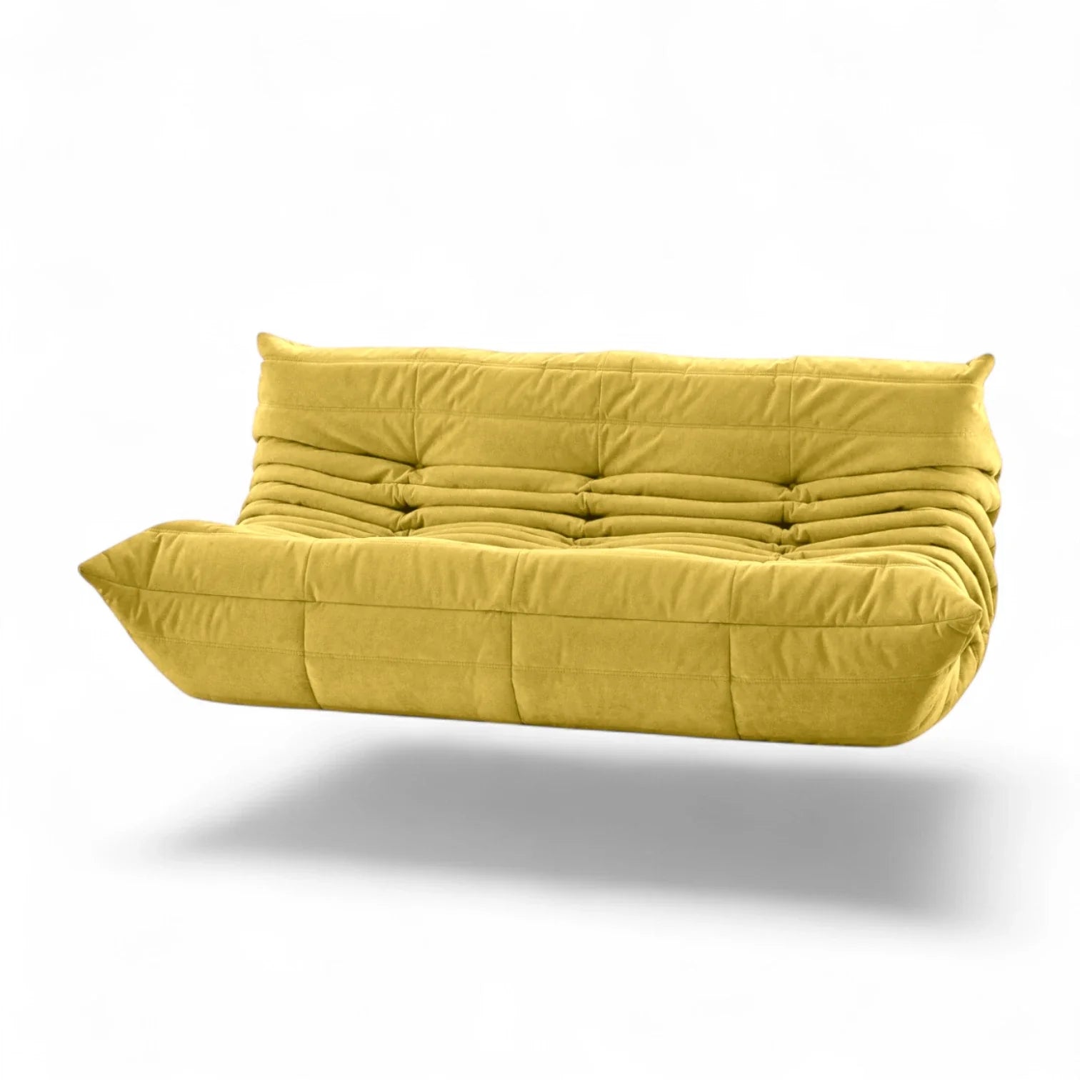 Togo Sofa – Dreisitzer Gelb