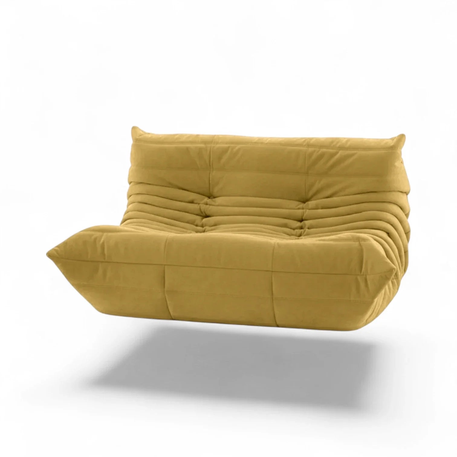 Togo Sofa - Zweisitzer Senfgelb