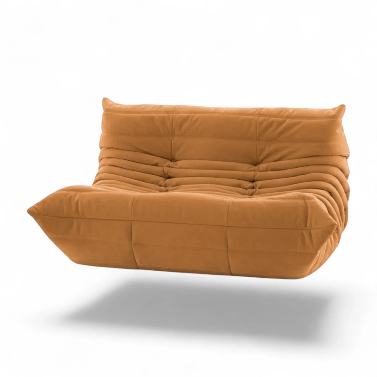 Togo Sofa - Zweisitzer Terrakotta