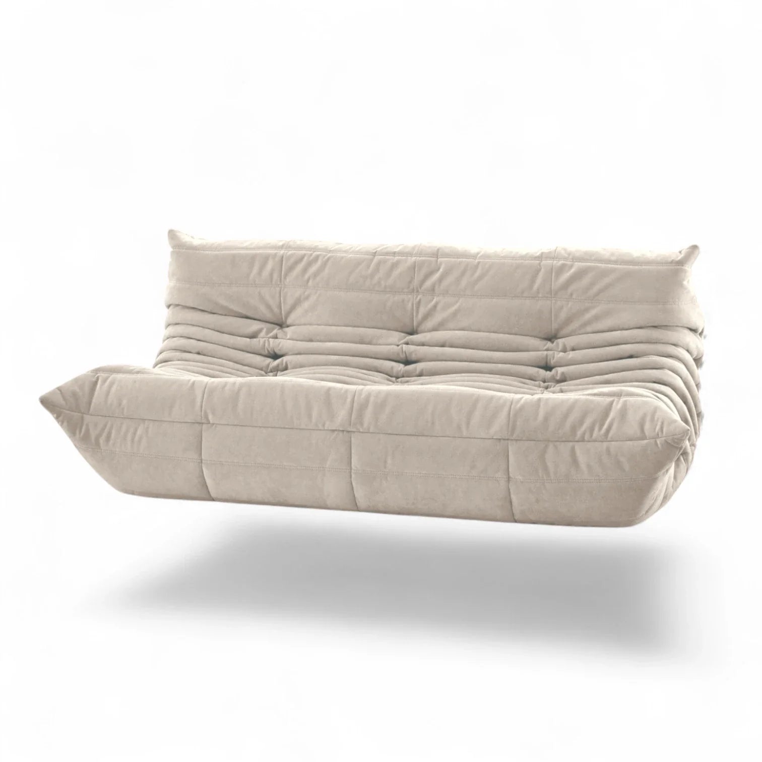 Togo Sofa – Dreisitzer Beige