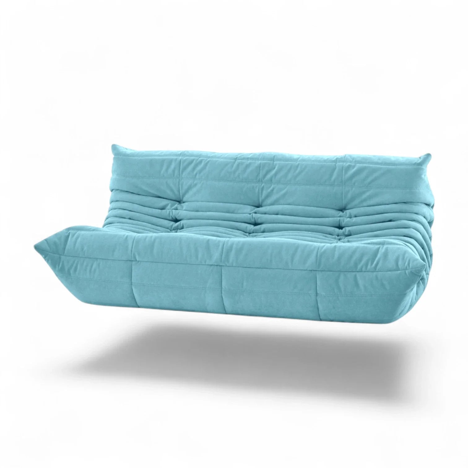 Togo Sofa – Dreisitzer Hellblau