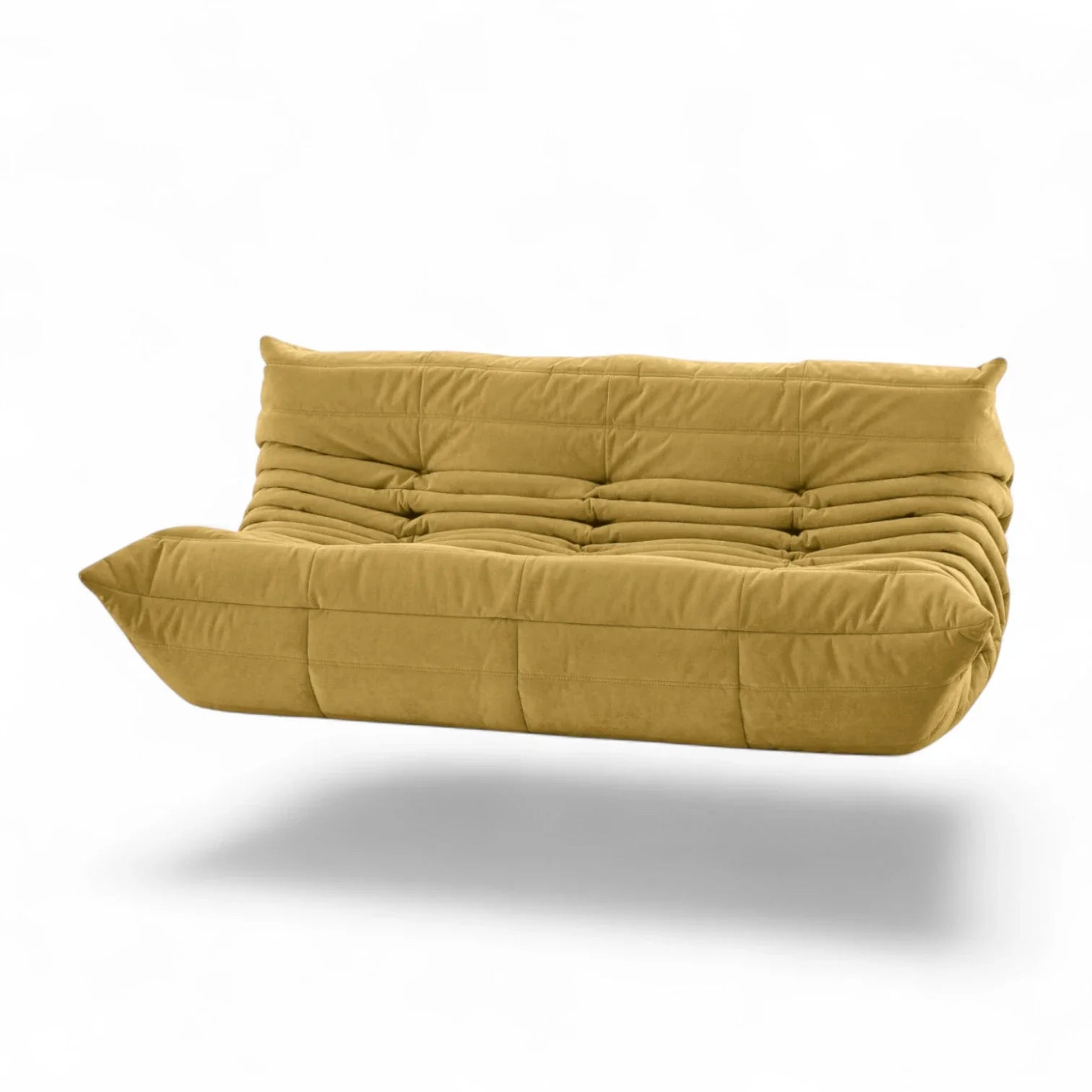 Togo Sofa – Dreisitzer Senfgelb